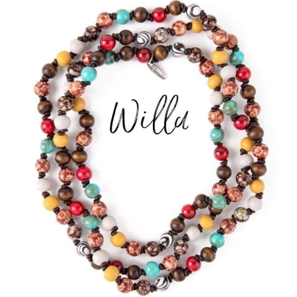 Plunder “Willa” beaded necklace -NEW